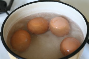 сварить яйца вкрутую