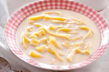 523. Суп молочный с макаронными изделиями
